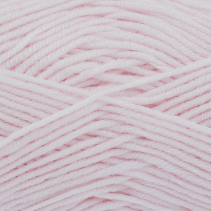 King Cole Cherished DK Yarn in Baby Pink - 3313 - 100g Ball of Double Knitting Wool