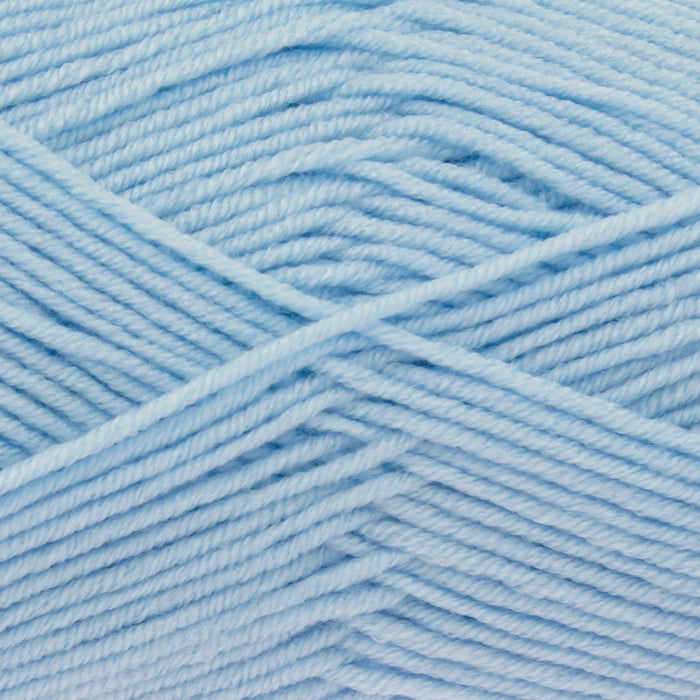 King Cole Cherished DK Yarn in Baby Blue - 3314 - 100g Ball of Double Knitting Wool