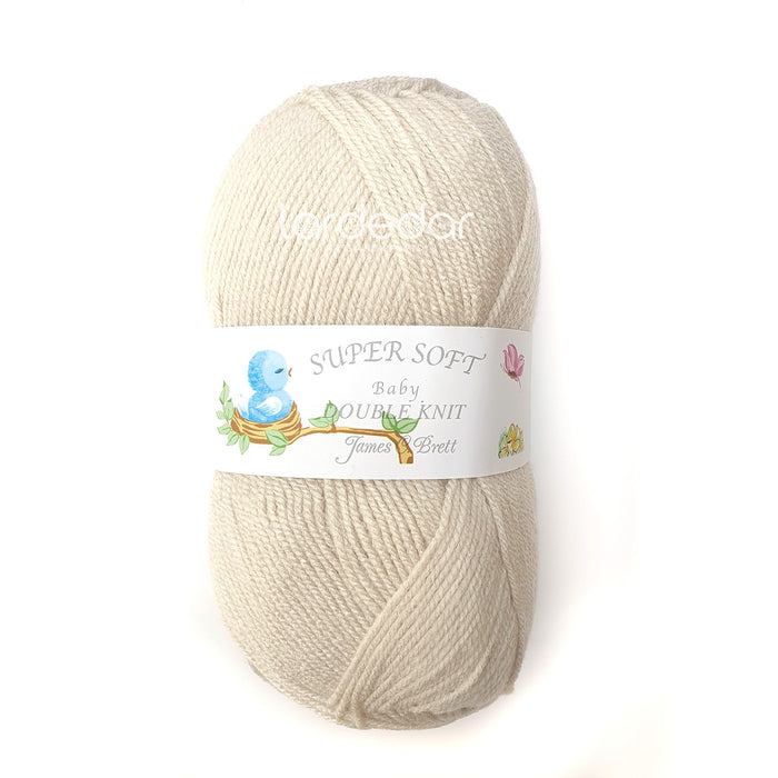 James C Brett Baby DK Wool - BB13 Teddy - 100g Knitting Yarn