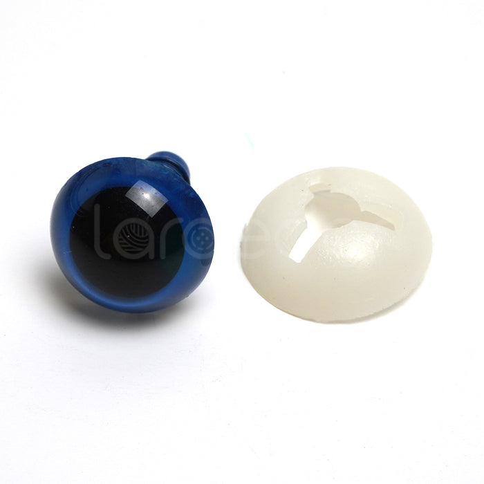 Blue Safety Toy Eyes - Sizes 9mm, 12mm, 15mm or 18mm