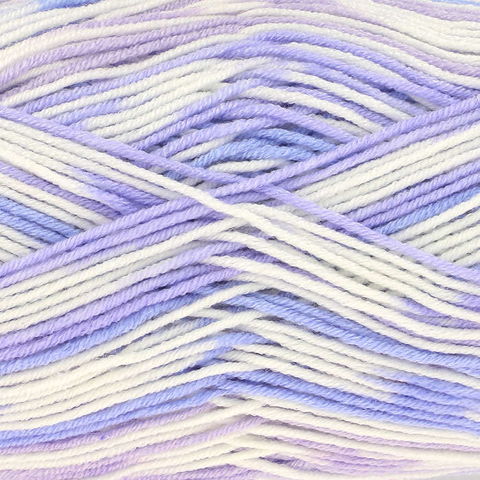 King Cole Cherish DK Yarn in Bilberry - 3726 - 100g Ball of Self Patterning Double Knitting Wool