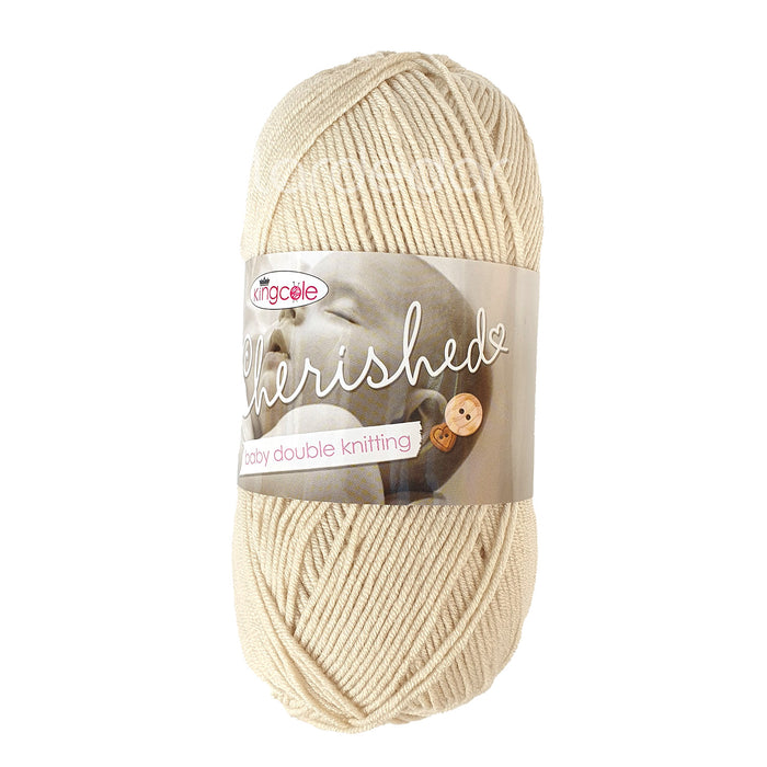 King Cole Cherished DK Yarn in Stone - 3116 - 100g Ball of Double Knitting Wool