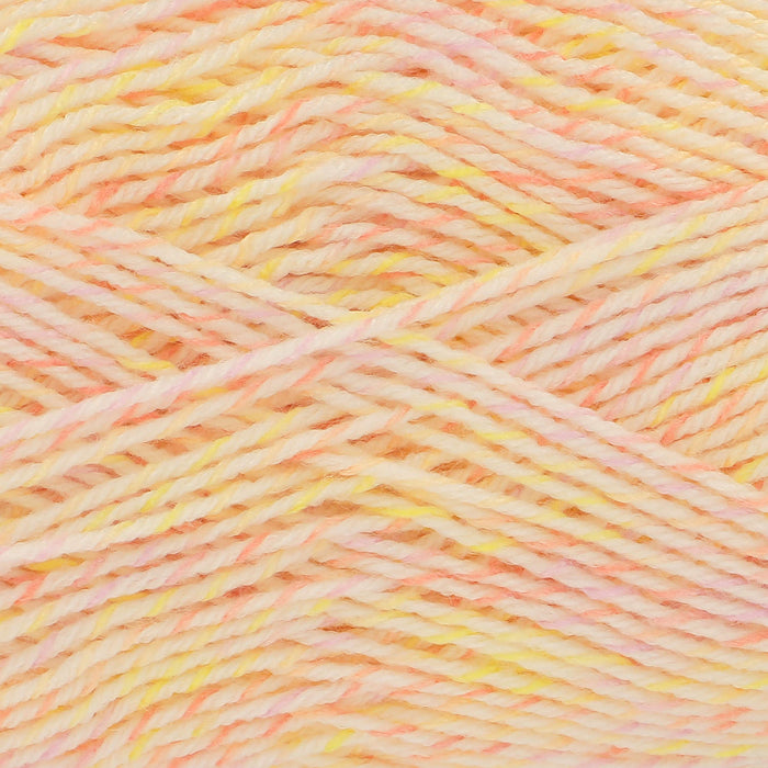 King Cole Cloud Nine DK Yarn in 5440 - Peachy Peach - 100g Ball of Variegated Wool