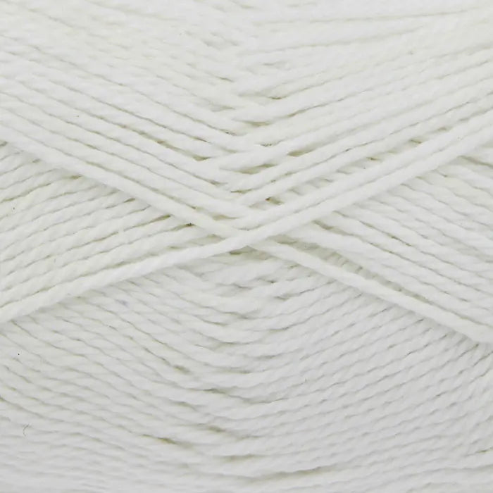 King Cole Cottonsoft DK Yarn in White - 710 - 100g Ball