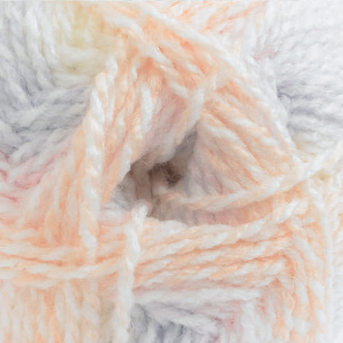 James C Brett Baby Marble DK Wool - BM8 Apricot Mousse - 100g Knitting Yarn
