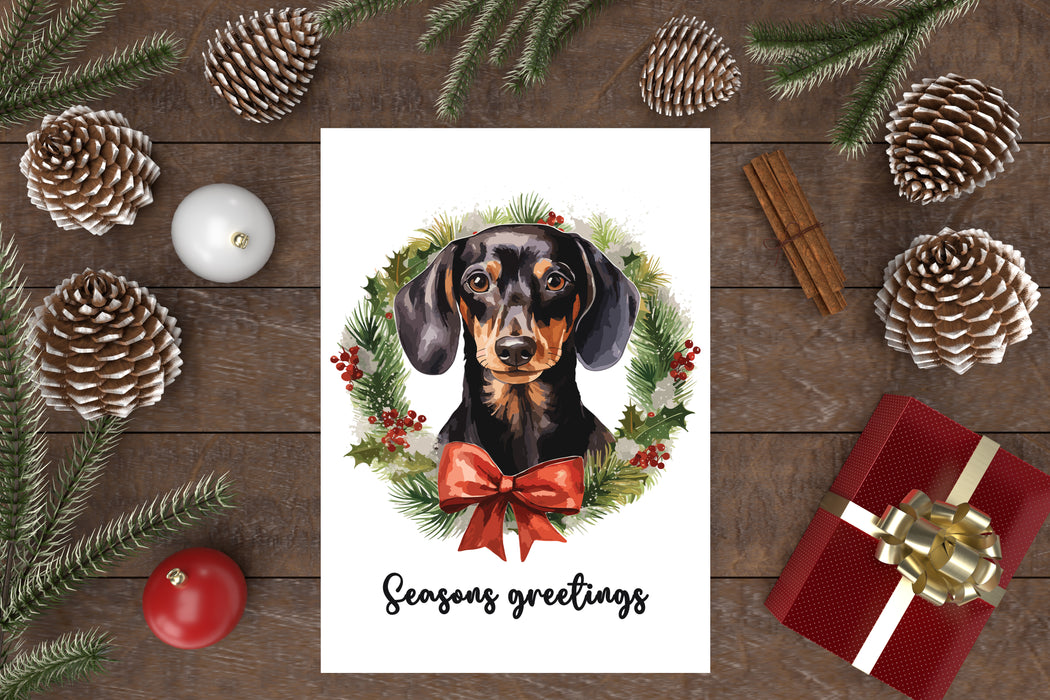 20 Christmas Dachshund Clipart | High Quality Downloadable PNG Illustrations