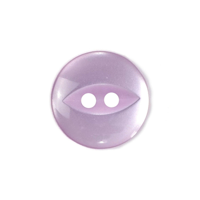 Lilac Round Fish Eye Buttons 10pcs. 11mm, 14mm, 16mm or 19mm