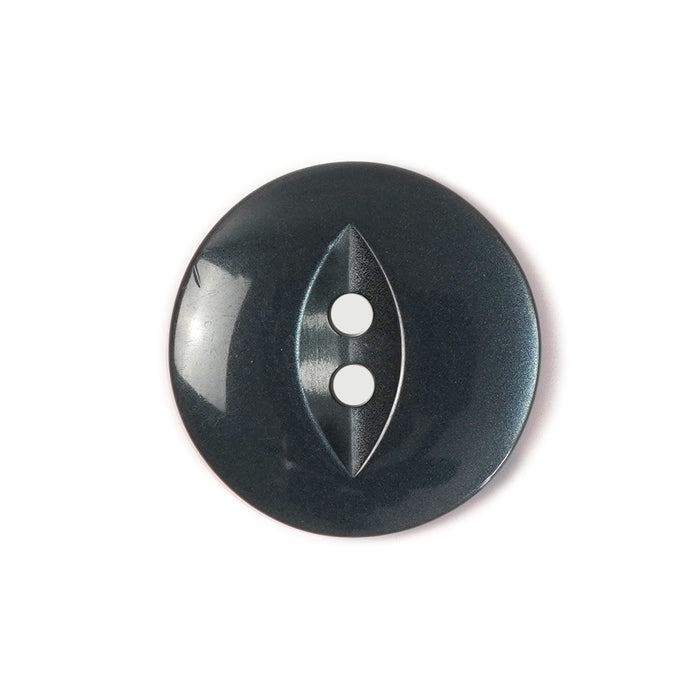 Navy Round Fish Eye Buttons 10pcs. 11mm, 14mm, 16mm or 19mm