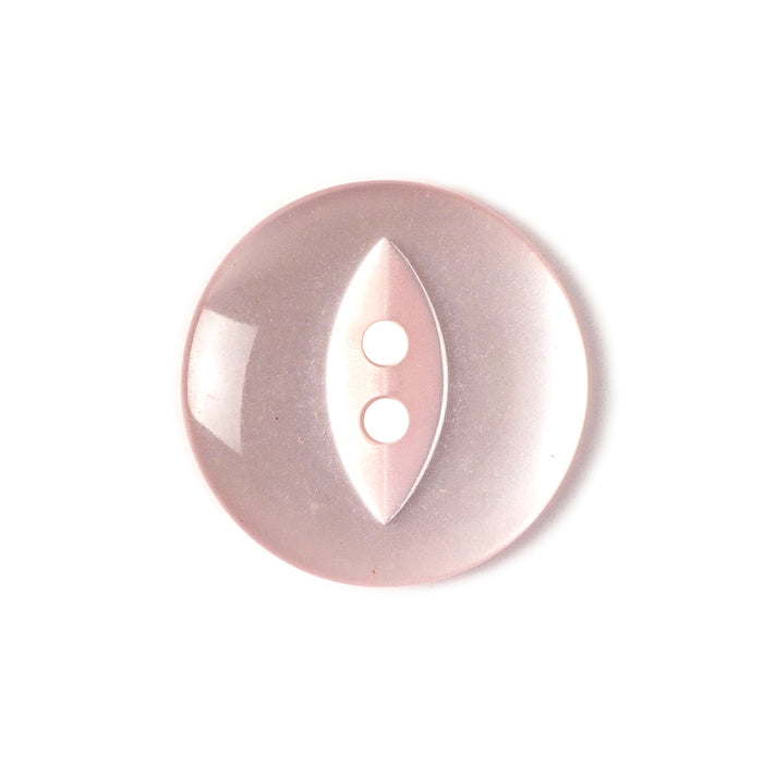 Pale Pink Round Fish Eye Buttons 10pcs. 11mm, 14mm, 16mm or 19mm