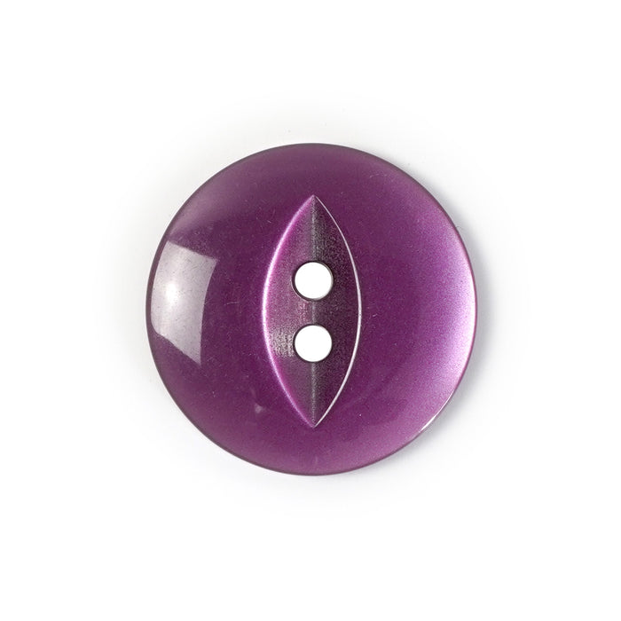 Purple Round Fish Eye Buttons 10pcs. 11mm, 14mm, 16mm or 19mm