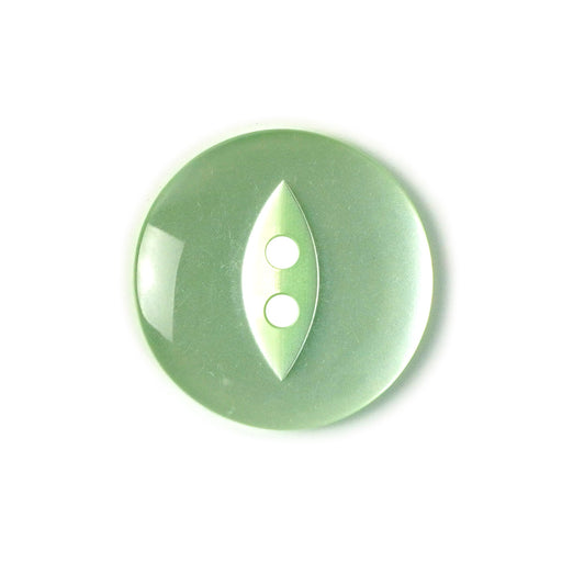 light green fish eye button