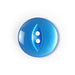 Bright Blue Fish Eye Buttons