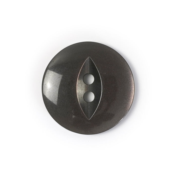 Brown Round Fish Eye Buttons (10 Pcs) 11mm, 14mm, 16mm or 19mm (T4)