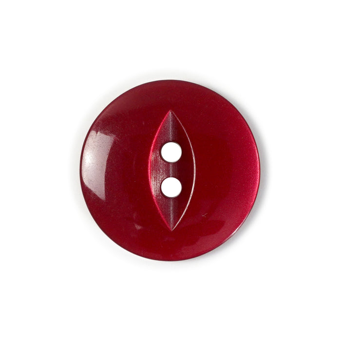 Dark Pink - Red Round Fish Eye Buttons 10pcs. 11mm, 14mm, 16mm or 19mm