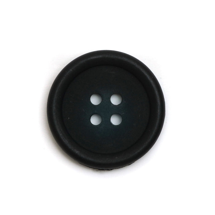 23mm Black 4-Hole Coat Buttons (5 Pcs)