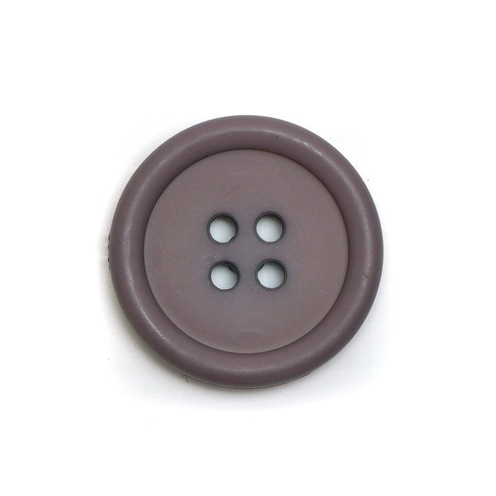 23mm Grey 4-Hole Coat Buttons (5 Pcs)