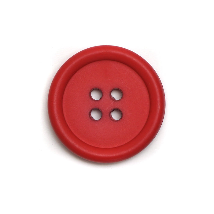 23mm Red 4-Hole Coat Buttons (5 Pcs)