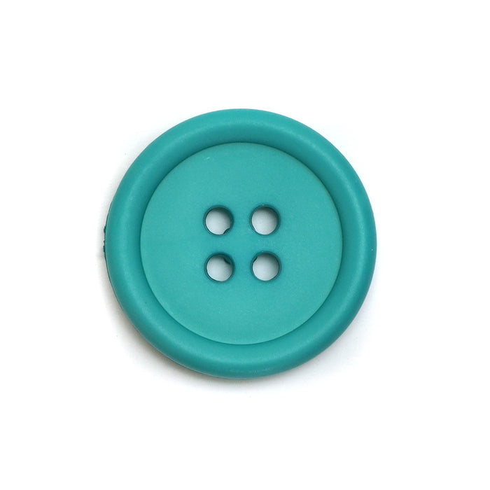 23mm Turquoise 4-Hole Coat Buttons (5 Pcs)