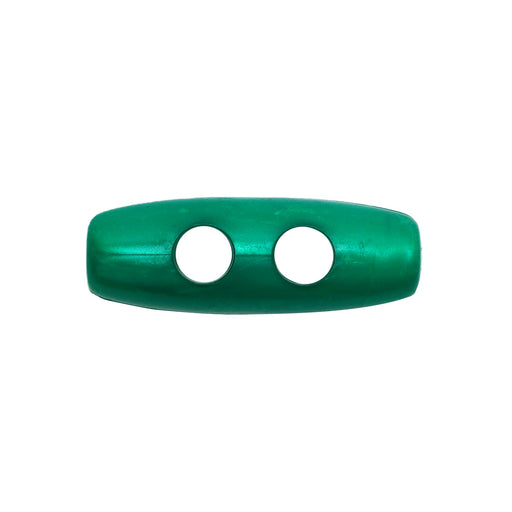 25-TGLBTN-T10-25mm Emerald Pearl Effect Toggle Button-Lardedar