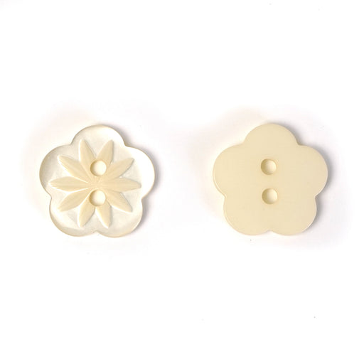 Cream-Flower-Star-Buttons
