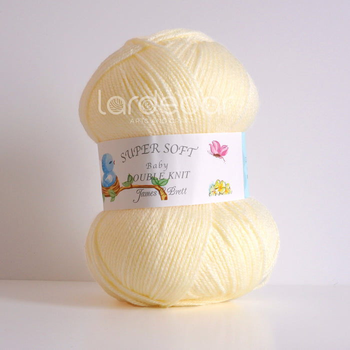 James C Brett Baby DK Wool - BB9 Cream - 100g Knitting Yarn
