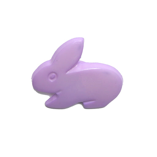 Purple Bunny Rabbit Buttons