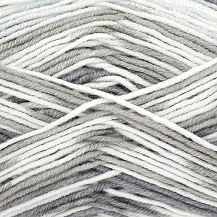 King Cole Cherish DK Yarn in Humbug - 1893 - 100g Ball of Self Patterning Double Knitting Wool