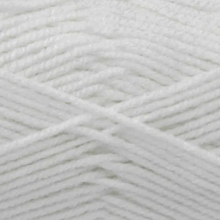 King Cole Comfort Aran Yarn in White 330 - 100g Ball