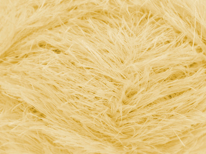King Cole Moments DK Eyelash Knitting Wool Yarn in Lemon (5721) - 50g Ball