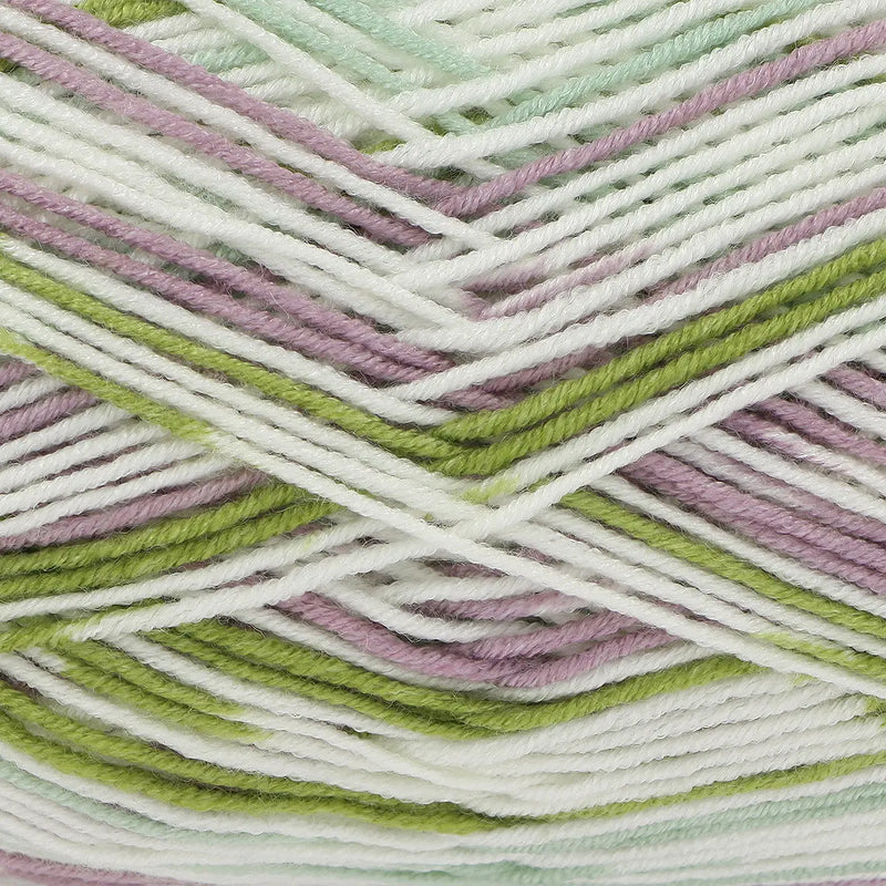 King Cole Cherish DK Yarn in Lavender - 3730 - 100g Ball of Self Patterning Double Knitting Wool