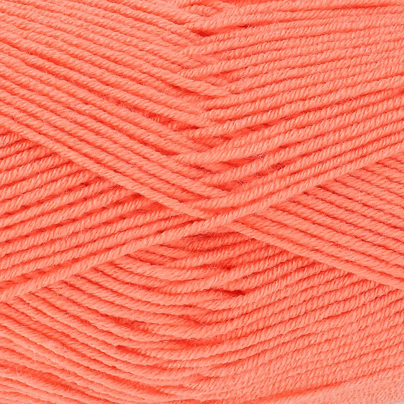 King Cole Cherished DK Yarn in Apricot - 5669 - 100g Ball of Double Knitting Wool