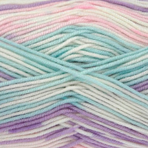 King Cole Cherish DK Yarn in Summer Fruit - 1120 - 100g Ball of Variegated Double Knitting Wool