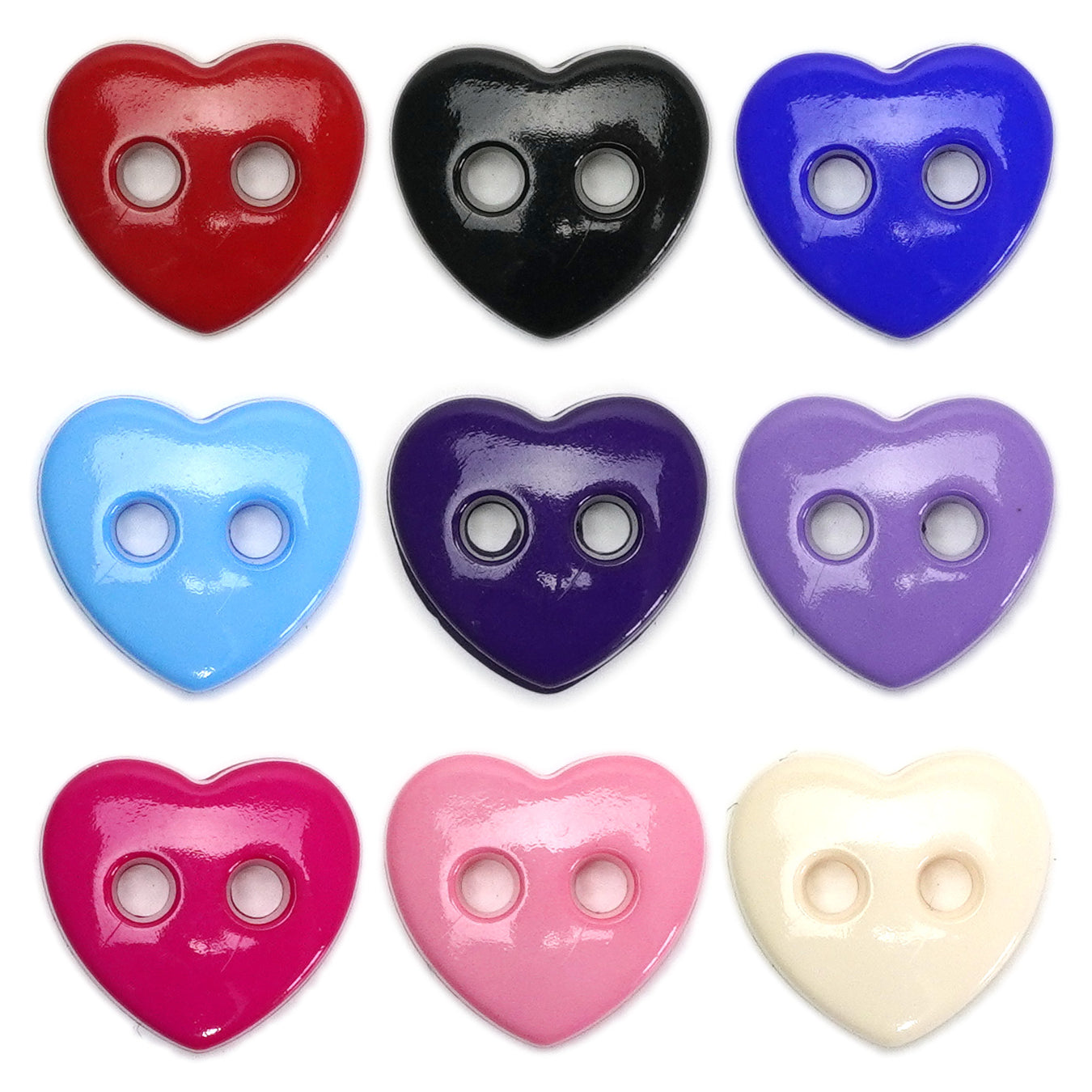 Heart Shaped Buttons