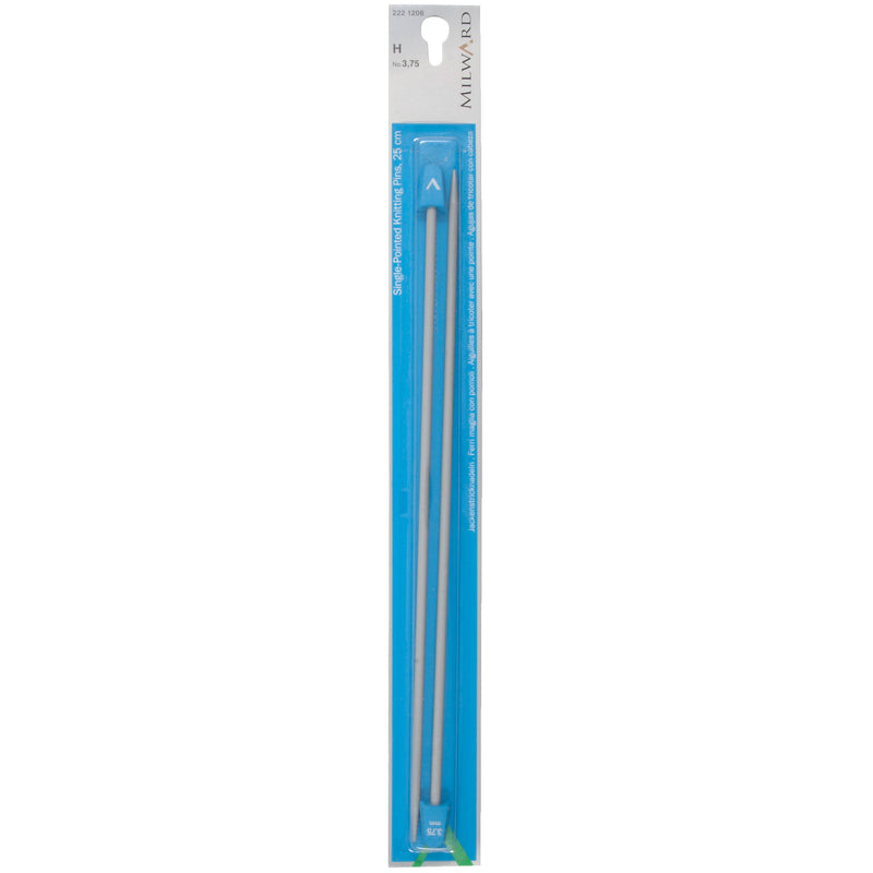 Milward 3.75mm Knitting Needles - Single Pointed 25cm Pair