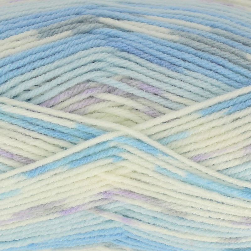 King Cole Cosy Love Aran in 5167 - Cosy Sky - 100g Ball of Variegated Wool