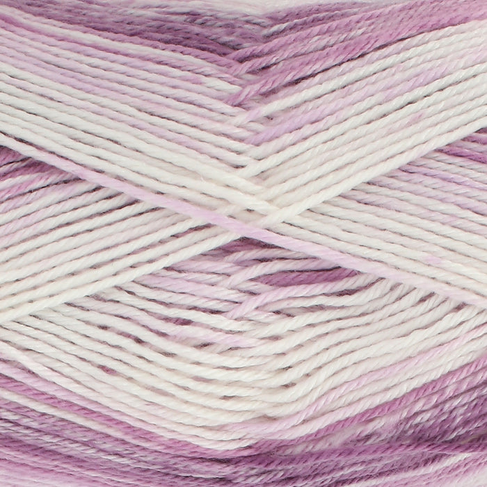 King Cole Cutie Pie DK Yarn in 5393 - Lavender Pie - 100g Ball of Variegated Wool