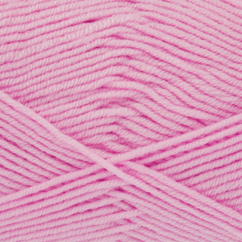 King Cole Cherished DK Yarn in Powder Pink - 3197 - 100g Ball of Double Knitting Wool