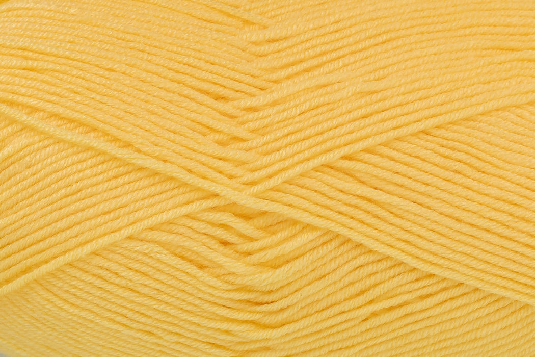 King Cole Cherished DK Yarn in Sunshine - 3540 - 100g Ball of Double Knitting Wool