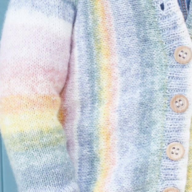 King Cole Bramble DK Yarn in 4488 - Haze - 100g Ball of Self Striping Wool