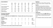 King Cole 6162 yarn requirements and measurements
