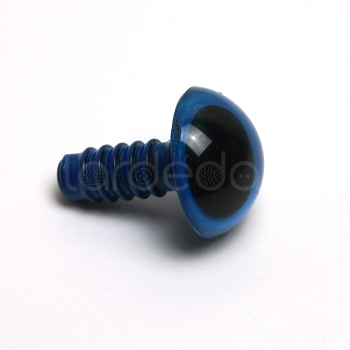 Blue Safety Toy Eyes - Sizes 9mm, 12mm, 15mm or 18mm