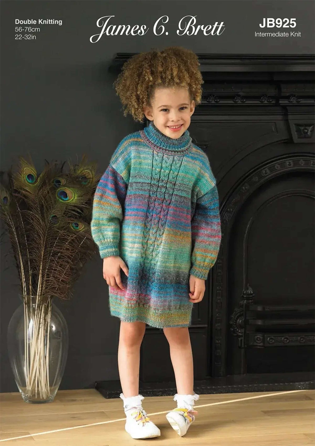 James C Brett Double Knitting Pattern JB925 - Children's Dress & Sweat ...