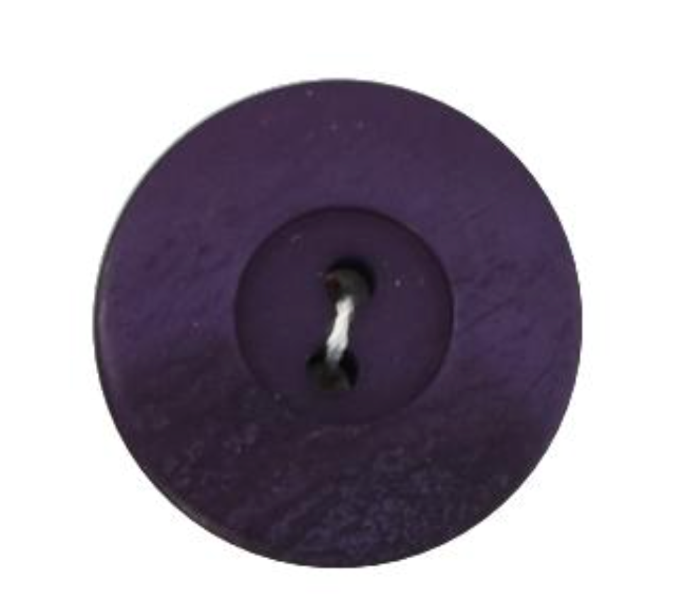 Cole Boston Button King Cole BT236 - Purple Rimmed Buttons - Sold Individually (23mm ...