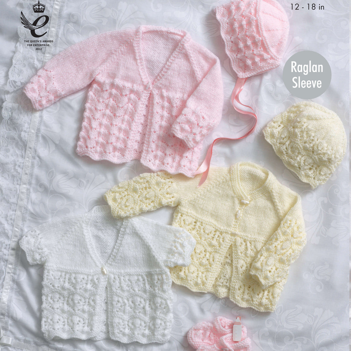 Patron De Tricot Pour Bébé King Cole : Cardigan, Bonnet, Veste