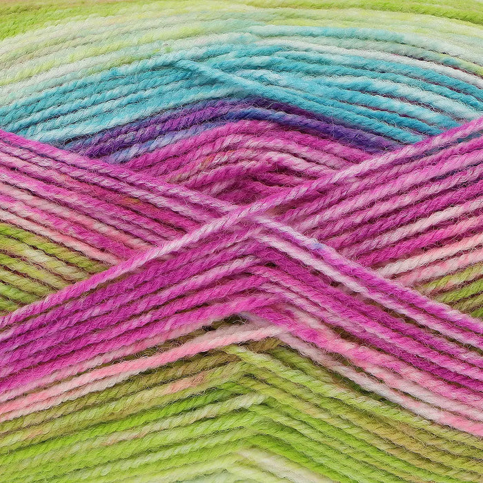 King Cole Bramble DK Yarn in 6512 - Bilberry - 100g Ball of Self Striping Wool