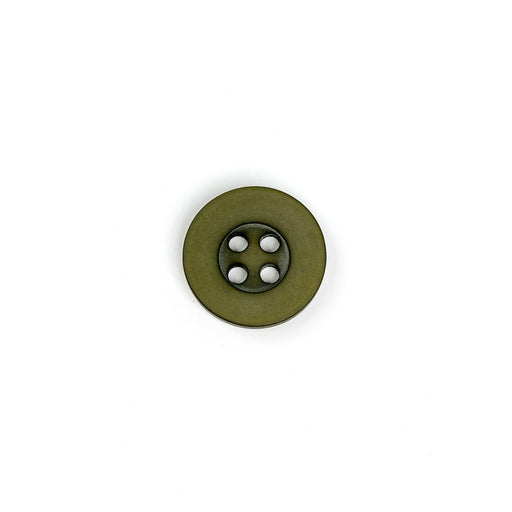 Sage green button with 4 holes
