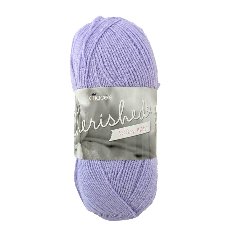 King Cole Cherished 4Ply Yarn in Lupin - 5088 - 100g Ball