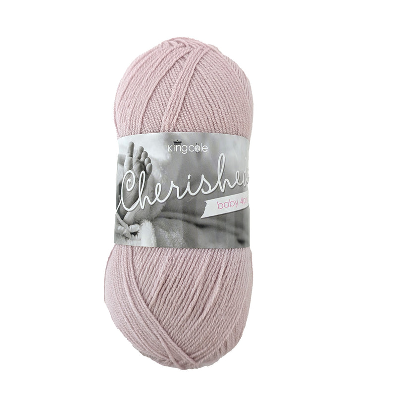 King Cole Cherished 4Ply Yarn in Mother of Pearl - 5092 - 100g Ball