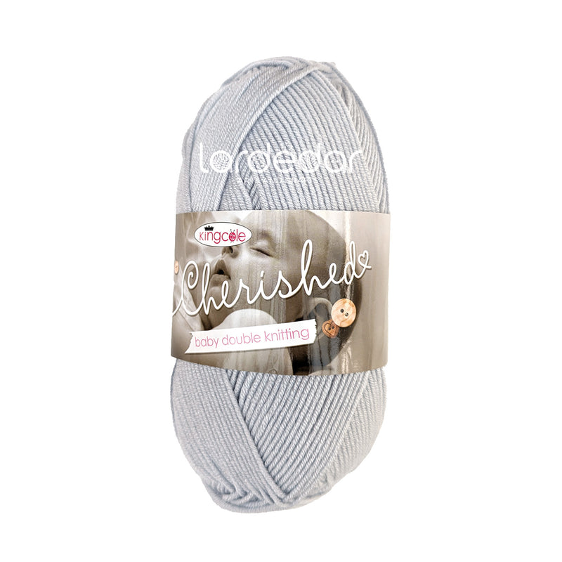 King Cole Cherished DK Yarn in Nickel - 1426 - 100g Ball of Double Knitting Wool