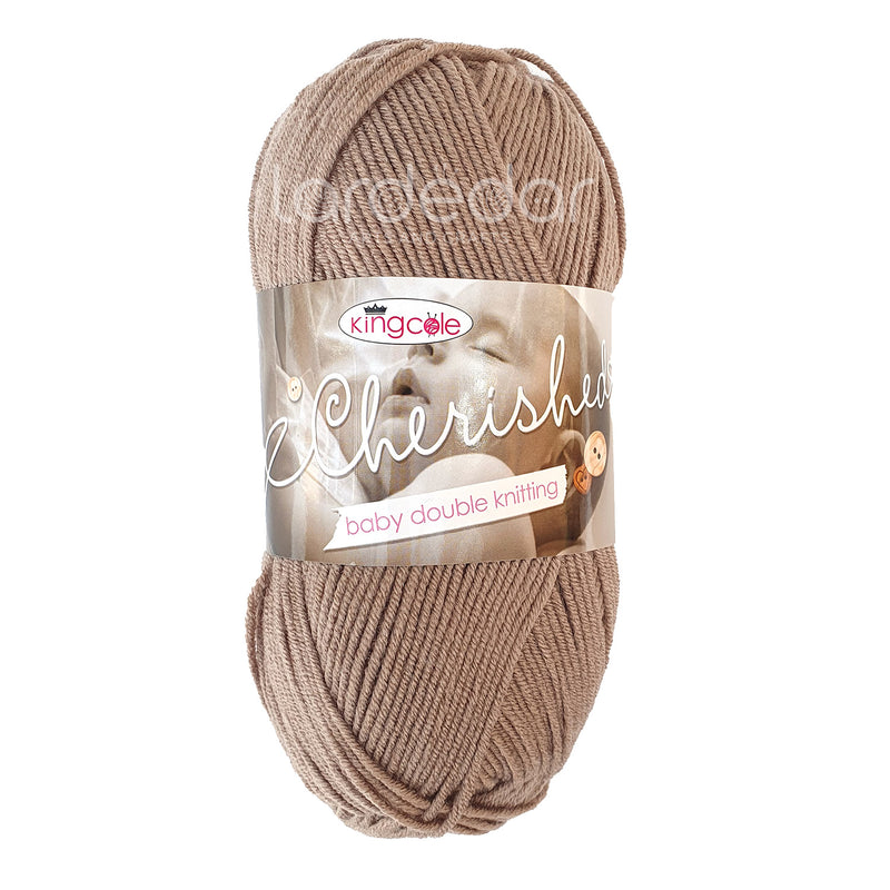 King Cole Cherished DK Yarn in Pebble - 3315 - 100g Ball of Double Knitting Wool